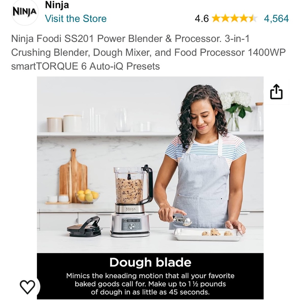Ninja blender and processor - Picture 5 of 8